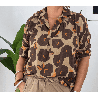 Blouse voile de coton imprimée