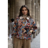 Veste femme tapisserie multicolore – Veste imprimée tendance | M by Lau