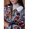 Veste femme tapisserie multicolore – Veste imprimée tendance | M by Lau