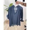 Blouse femme voile de coton