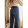 Jean femme COCO coupe large avec ceinture chaîne | M by Lau