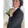 Veste blazer femme noire stretch