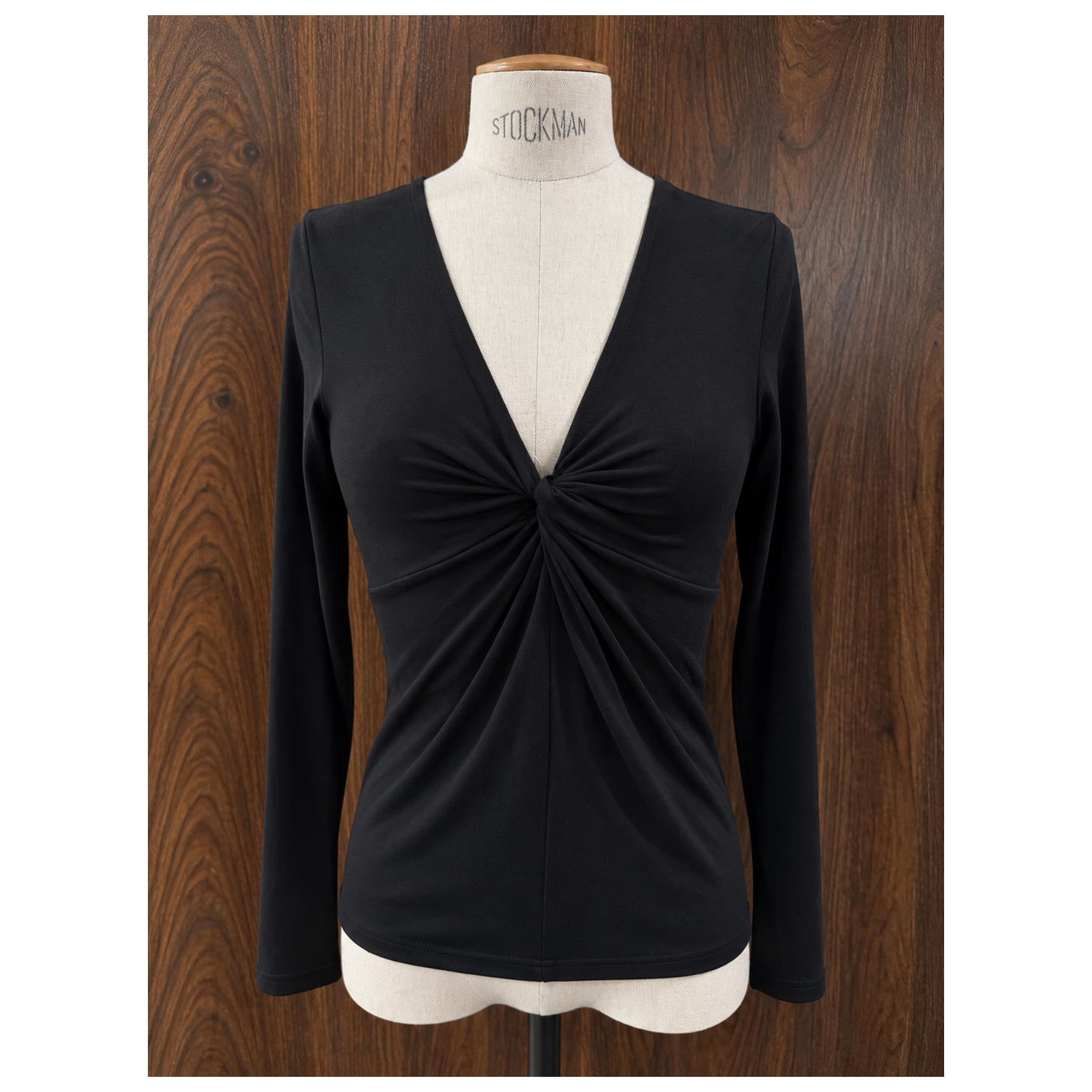 Top AVA femme col V torsadé cache cœur | M by Lau