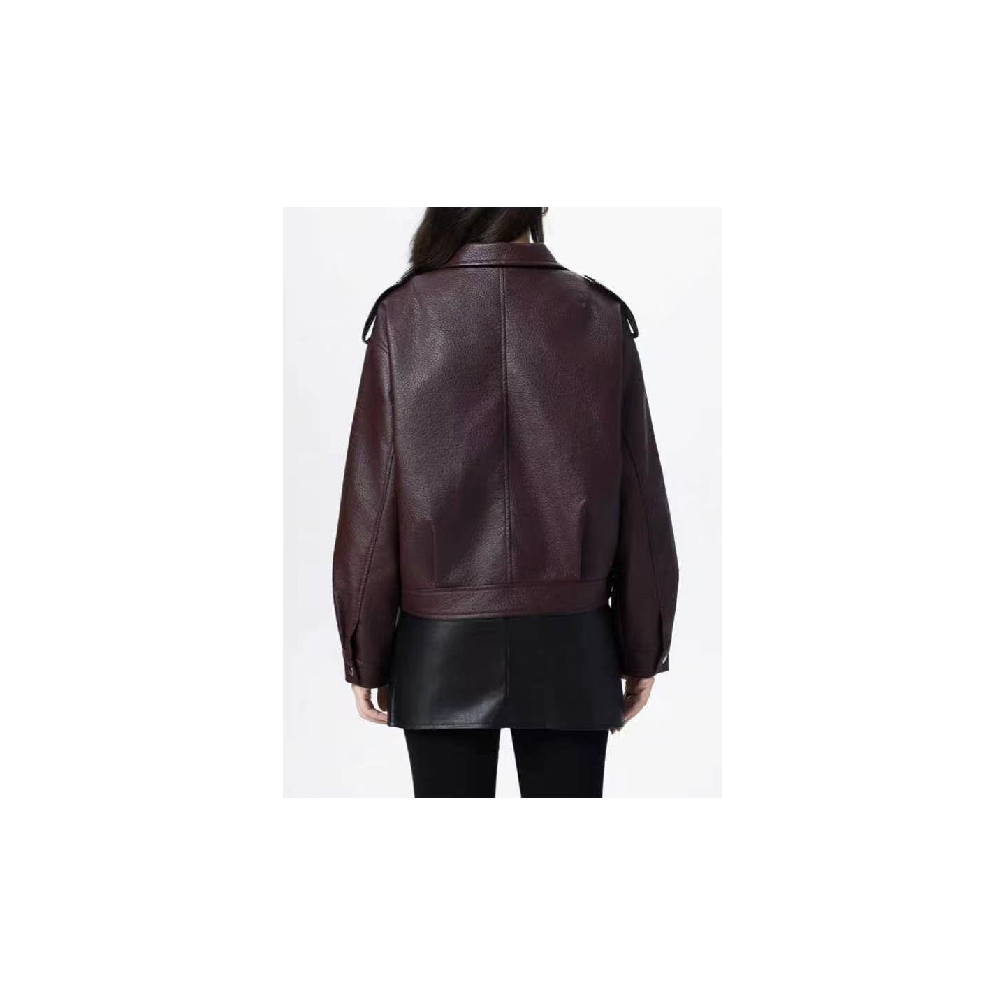 blouson-gaspard-bordeaux-cuir-synthetique-femme